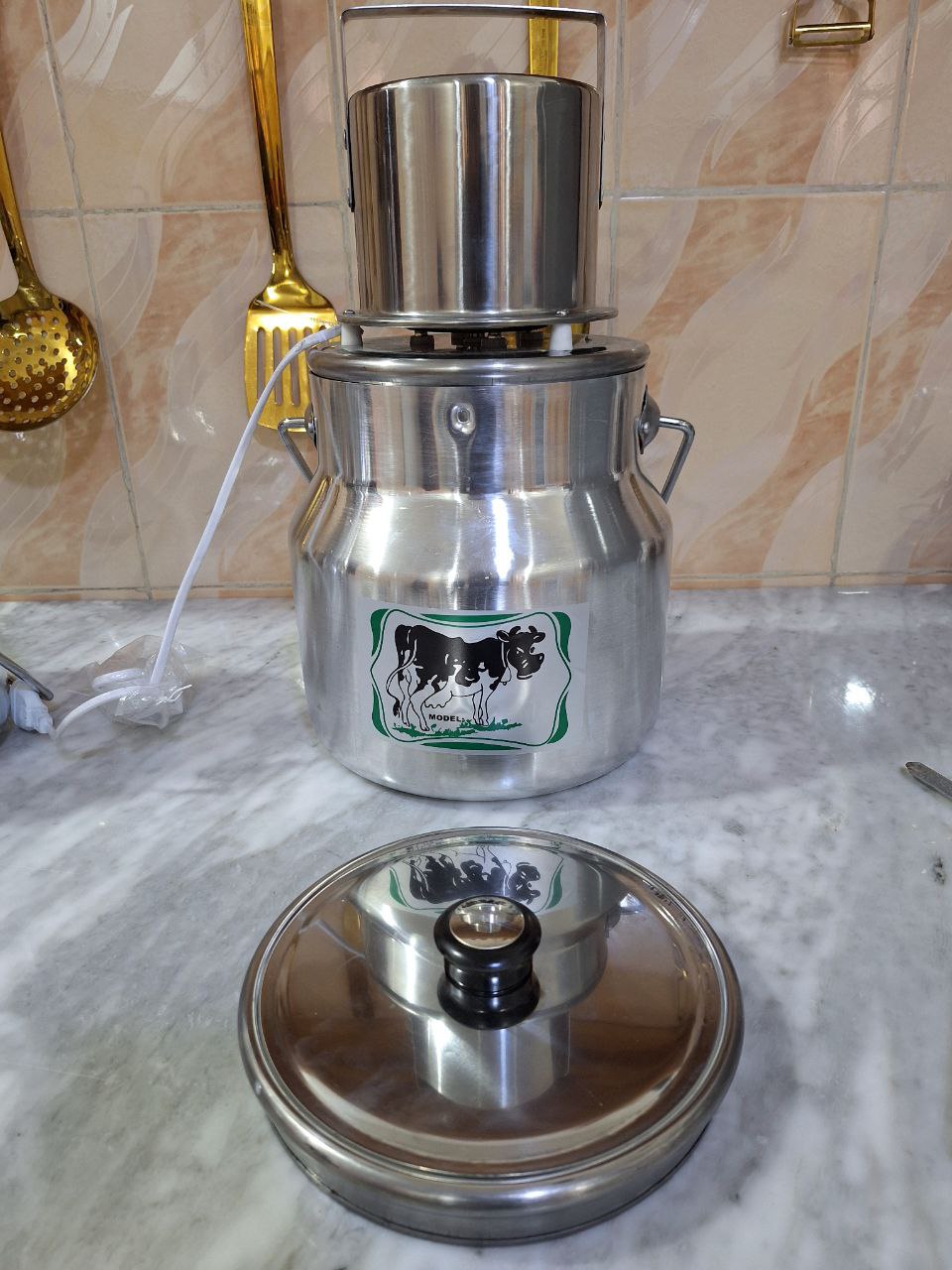 مخاضة اللبن والزبدة العصرية + هدية🎁