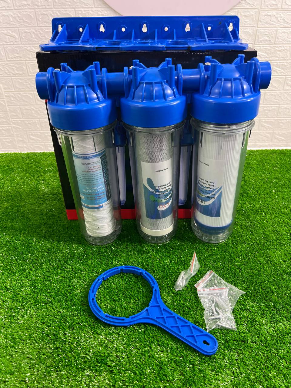 فلتر المياه ثلاثي المراحل