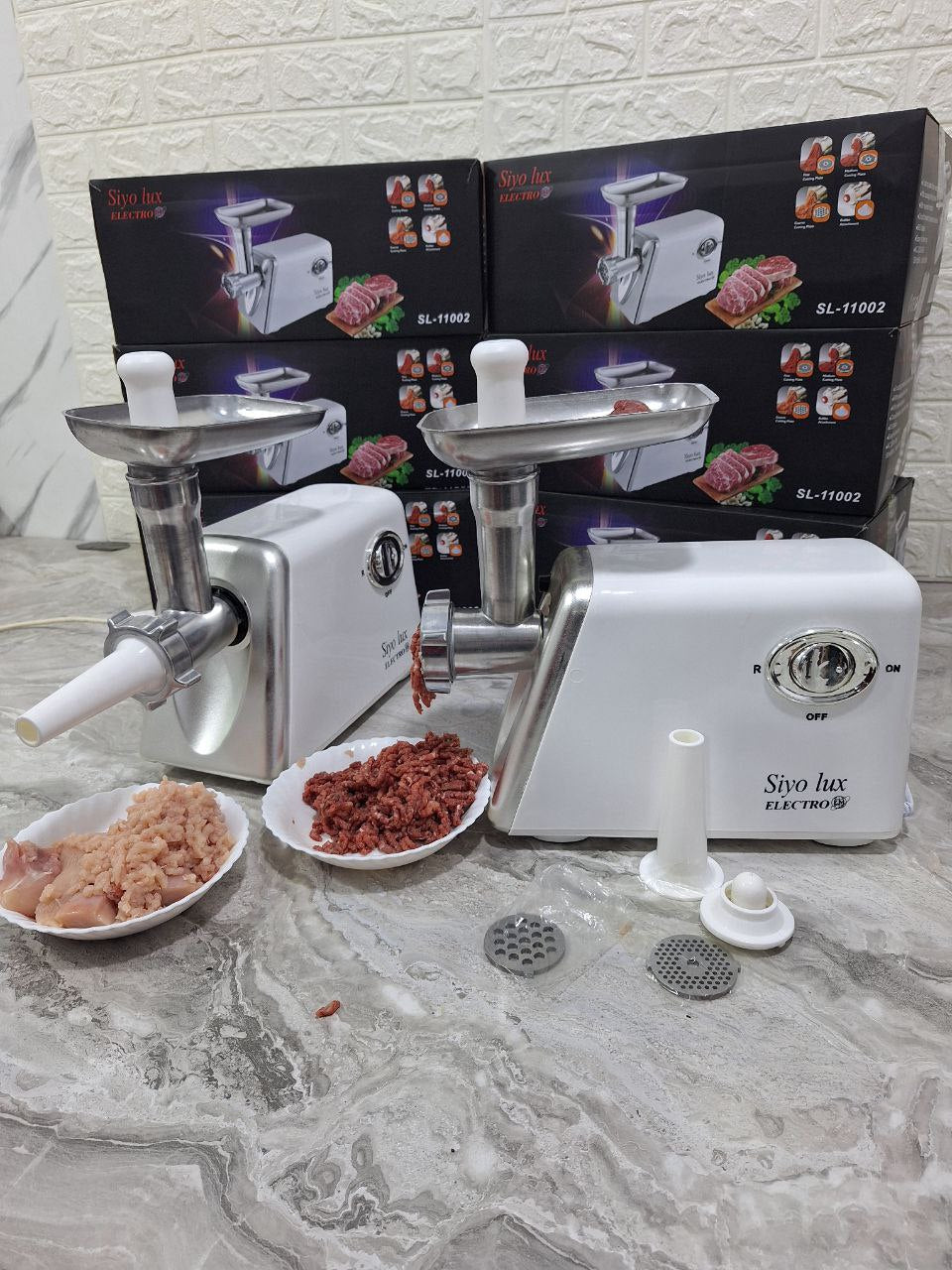 مفرمة اللحوم الكهربائية العصرية 💥