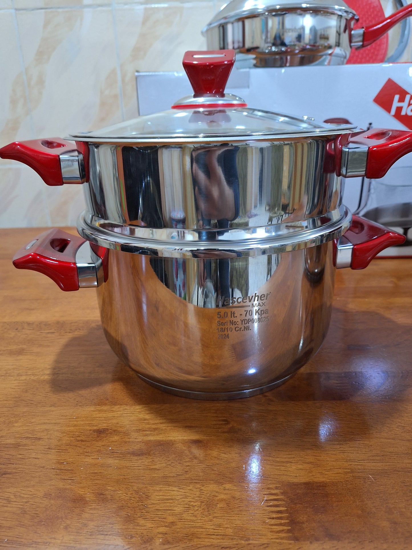 Hascevher Cocotte 5 + 7 Litres - 10 En1🇹🇳