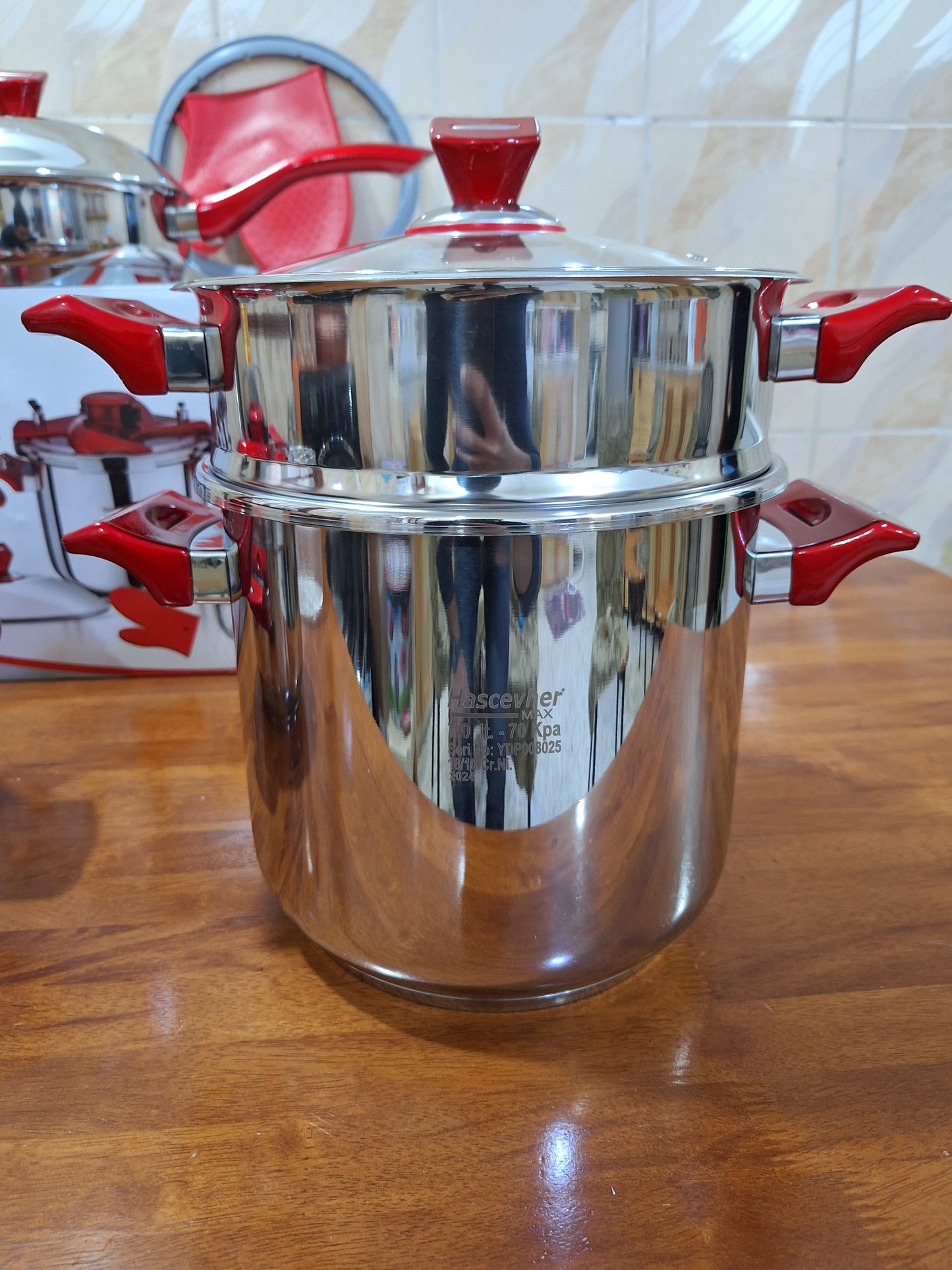 Hascevher Cocotte 5 + 7 Litres - 10 En1🇹🇳