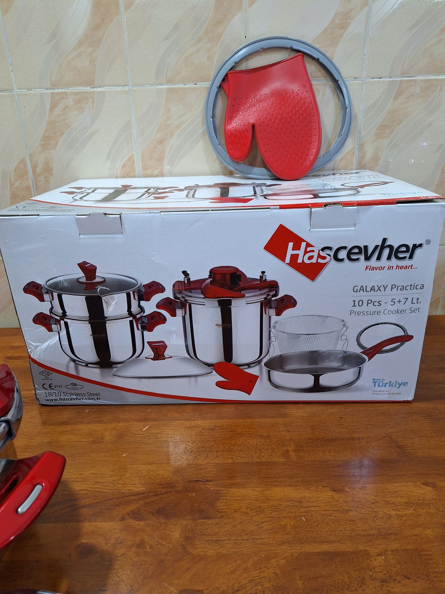 Hascevher Cocotte 5 + 7 Litres - 10 En1🇹🇳