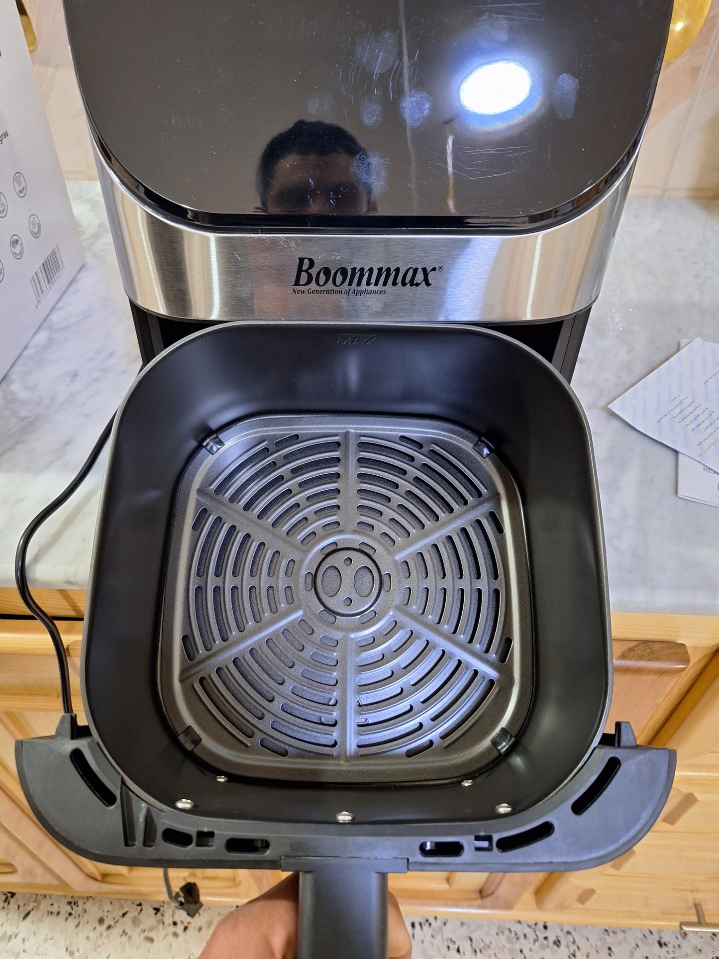 المقلاة الهوائية الإيطالية BOOMMAX  👉