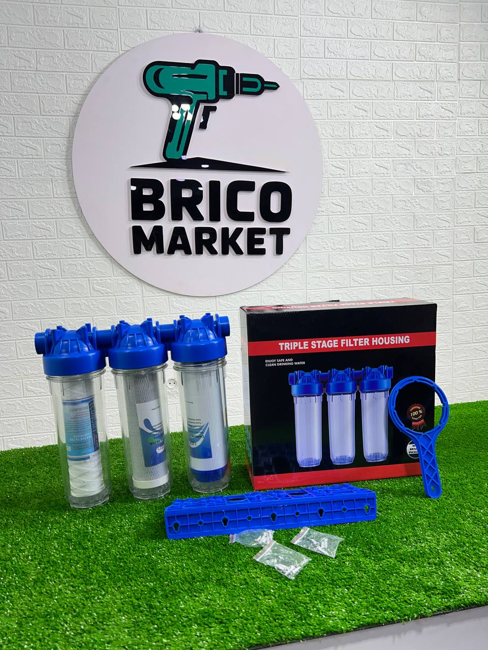 فلتر المياه ثلاثي المراحل