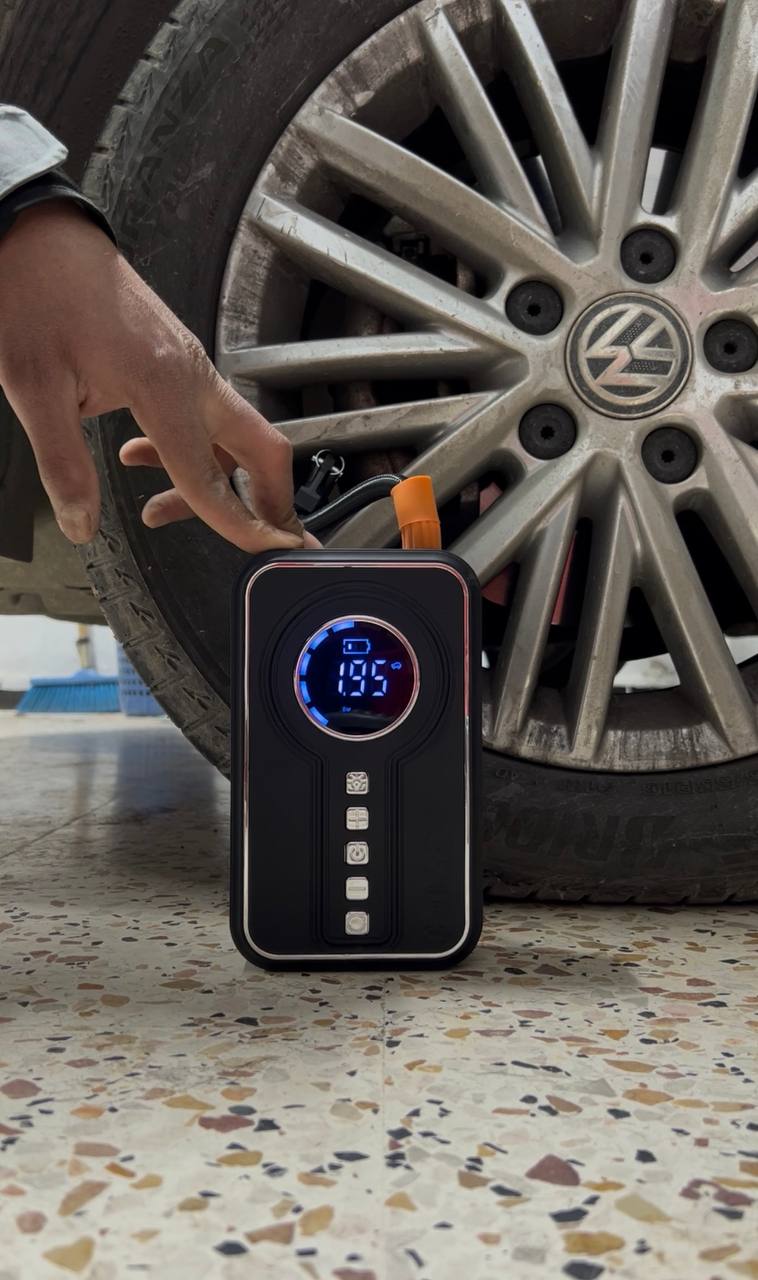 bouster batterie et gounfleur 3en1