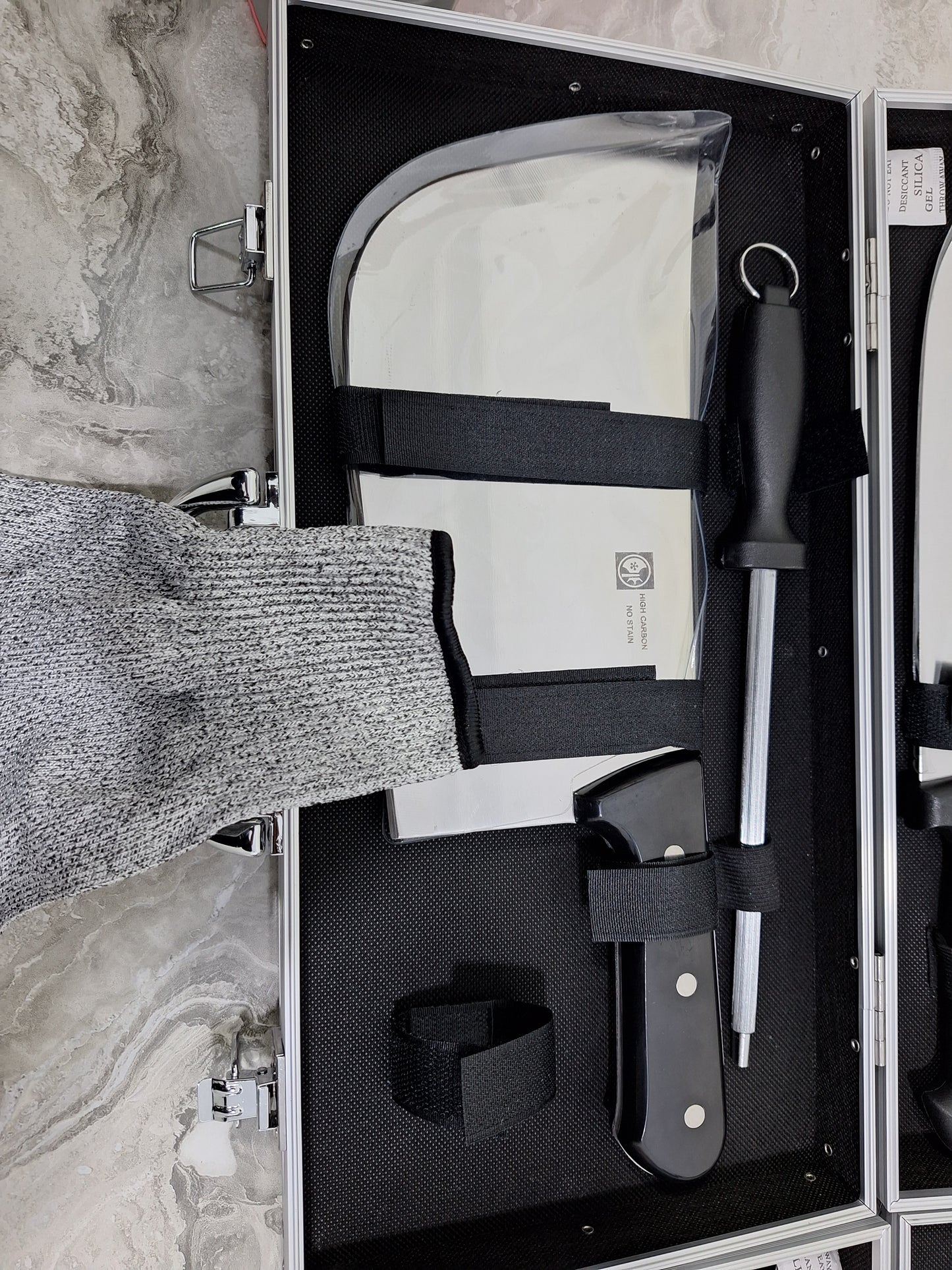 🎯 Valise 8 Pcs De Couteaux Multi