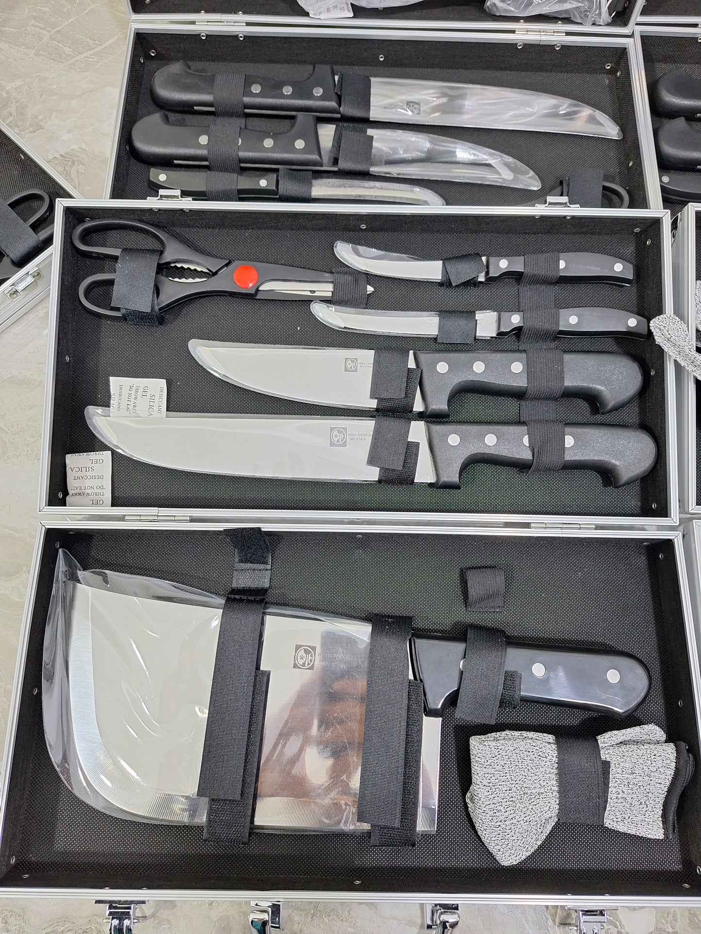 🎯 Valise 8 Pcs De Couteaux Multi