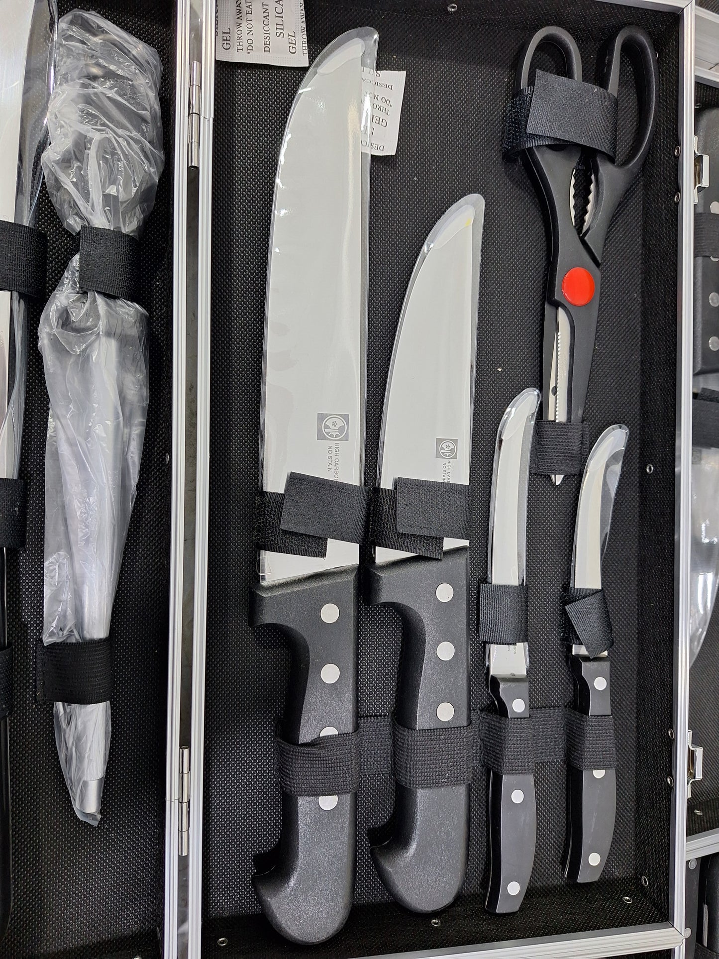 🎯 Valise 8 Pcs De Couteaux Multi